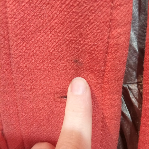 J. Crew double cloth by Manifattura di Carmignano salmon colored wool coat sz 4 - Picture 6 of 8